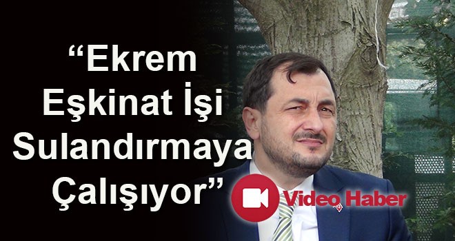 AK Parti Tekirdağ İl Başkanı Cüneyt Yüksel, “Ekrem Eşkinat Belediyeyi Zarara Uğratmaktan Ceza Alacağını Bildiği İçin Konuyu Sulandırıyor”