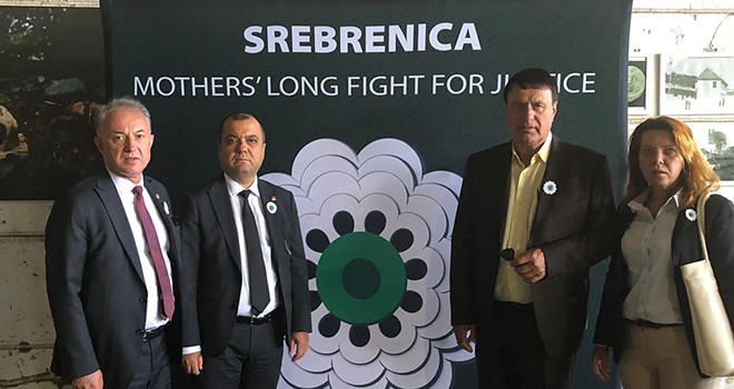 Milletvekili Aygun Srebrenitsa’daki Acıları Paylaştı