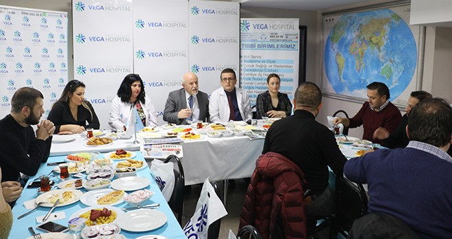 Vega Hospital Basın Mensuplarıyla Bir Araya Geldi