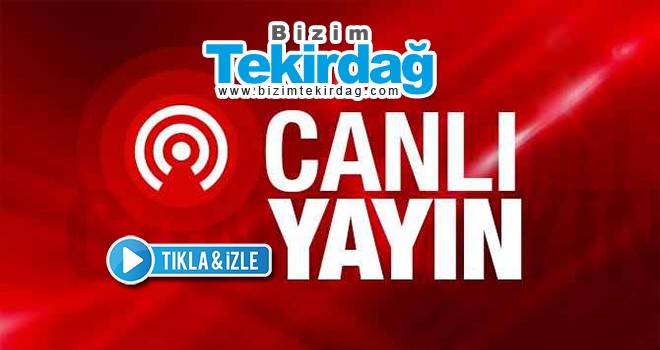 CANLI - CHP Çorlu İlçe Başkanı Yıldıray Arıcı