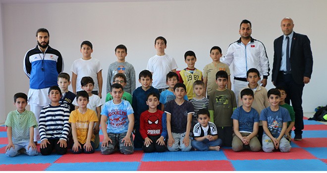 Miniklerden Karate Kursuna Yoğun İlgi