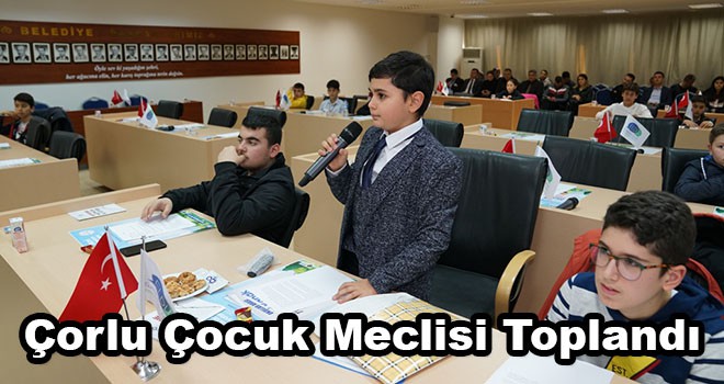 Çorlu Çocuk Meclisi Mart Ayı Toplantısı Gerçekleştirildi