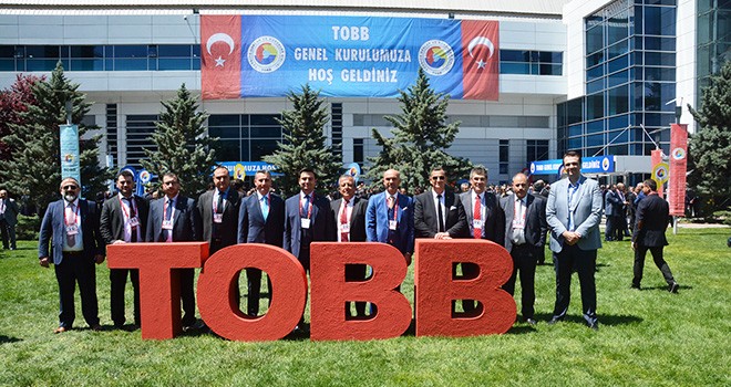 Çorlu TSO TOBB’un 74. Genel Kuruluna Katıldı