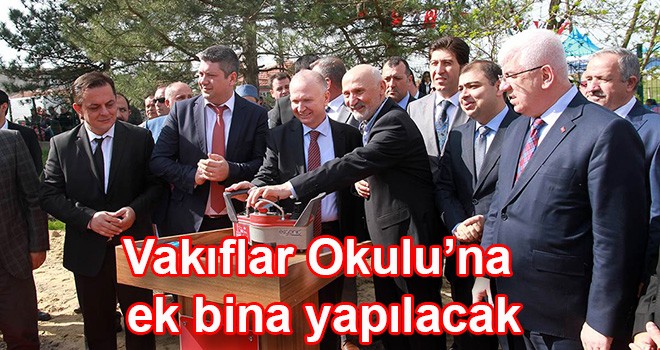 Vakıflar İlkokulu ve Ortaokulu’na ek derslik