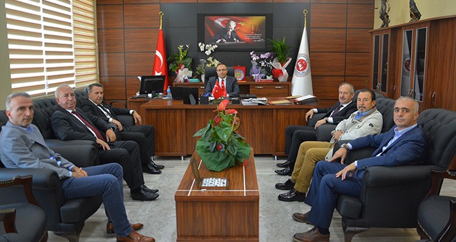 Çorlu TSO'dan Çorlu Cumhuriyet Başsavcısı Murat Yiğiter'e Ziyaret