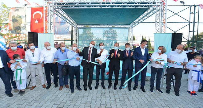 Ahmet Aygün Spor Kompleksi Törenle Açıldı