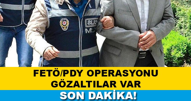 Tekirdağ'da FETÖ Operasyonu