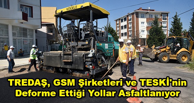 Asfalt Çalışmaları Şehir Genelinde Devam Ediyor