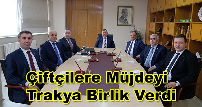 Trakya Birlik Merakla Beklenen Fiyatı Açıkladı