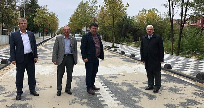 Başkan Yüksel Edirne 4. Caddesi’nde incelemelerde bulundu