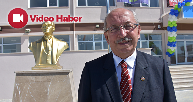 Çorlu Gazi Mustafa Kemal Atatürk Spor Lisesi’ne Atatürk Büstü Yapıldı