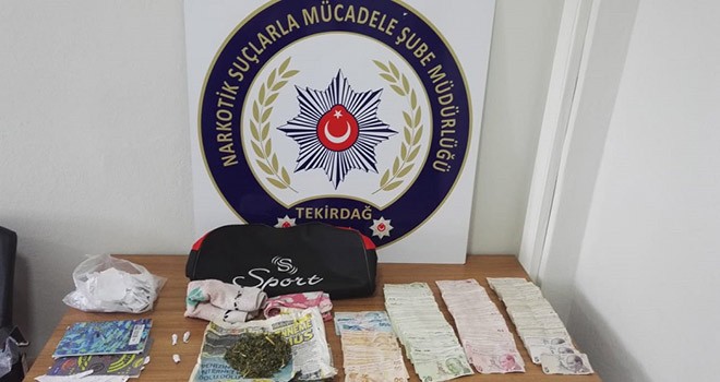 Çorlu polisinden Çerkezköy’de uyuşturucu operasyonu