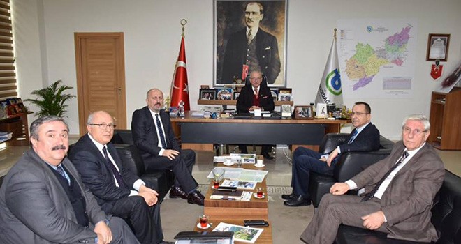 Trakya Doğalgaz Bölge Müdürü Tamer Akaslan’dan Başkan Albayrak’a Ziyaret