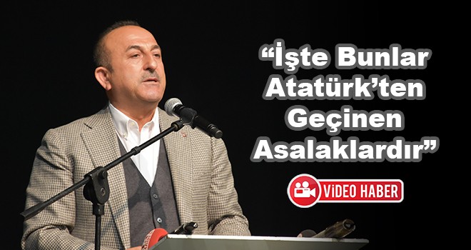 Dışişleri Bakanı Mevlüt Çavuşoğlu Çorlu’da