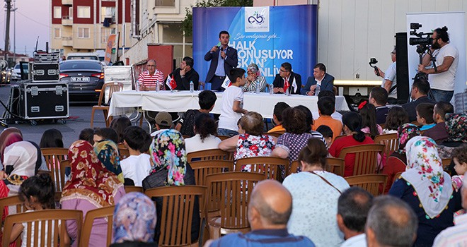 Başkan Sarıkurt Nusratiye Mahallesi Sakinleriyle Buluştu