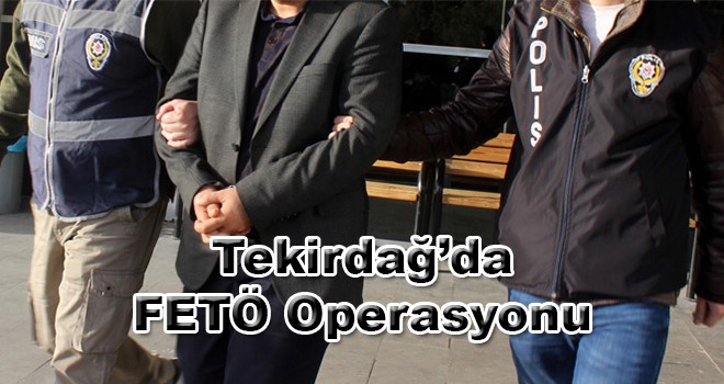 FETÖ Operasyonu 1 gözaltı