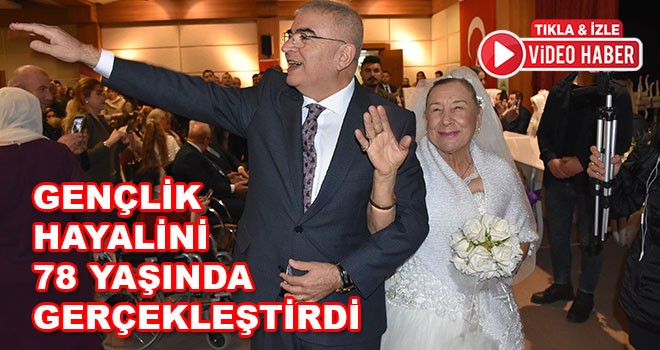 Gençlik hayalini 78 yaşında gerçekleştirdi