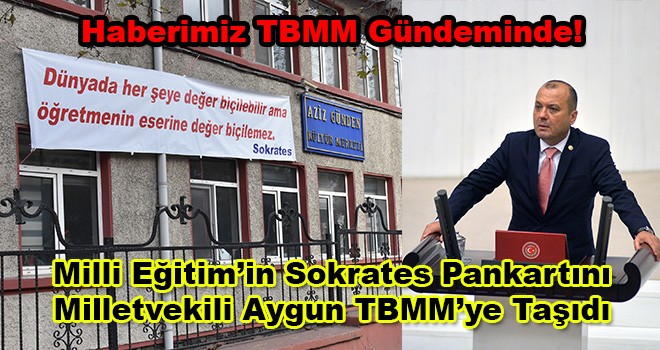 Milli eğitimin pankartı meclis gündeminde