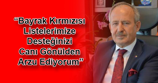 Çorlu TSO Başkan Adayı İbrahim Gönül, “Tecrübe Satın Alınmaz”