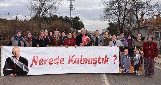 Başkan Kadir Albayrak'a Vatandaşlardan Sevgi Seli