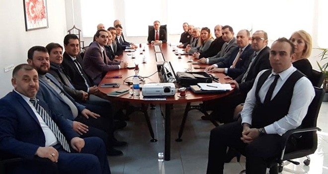 Çorlu’da seçim güvenliği toplantısı gerçekleştirildi