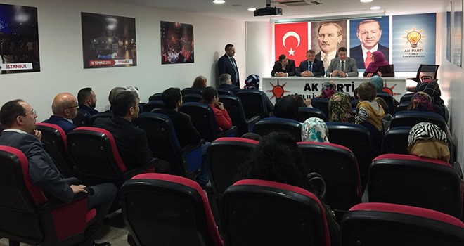 Havuzlar Mahallesi’nde 15 kişi AK Parti’ye üye oldu