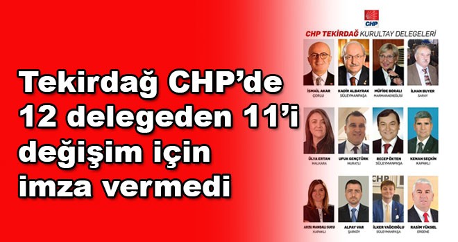 CHP’li delegeler adına Yağcıoğlu’ndan ‘sadakat’ bildirgesi