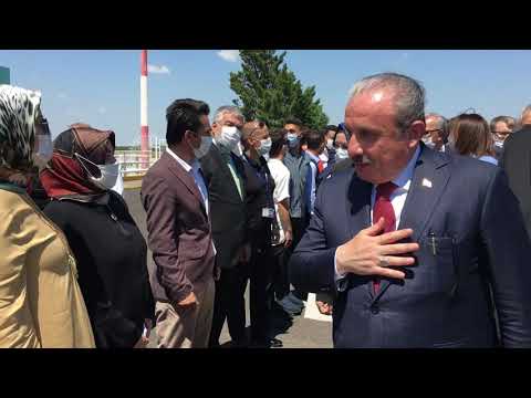 TBMM Başkanı Mustafa Şentop, bir dizi ziyaretlerde bulunmak üzere memleketi Tekirdağ'a geldi.