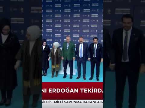 Cumhurbaşkanı Recep Tayyip Erdoğan Tekirdağ Mitingi